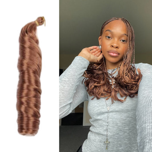 PRE-ORDER #30 French Curl Braiding Hair